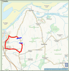 ROAD CLOSURE  BROOKEND LANE to LAMMASTIDE INN